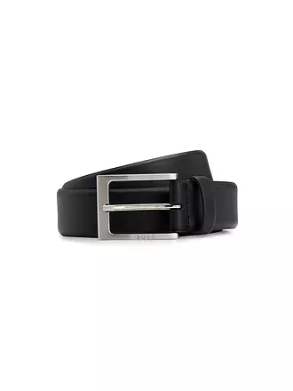 BOSS | Ledergürtel "Barnadine" | schwarz